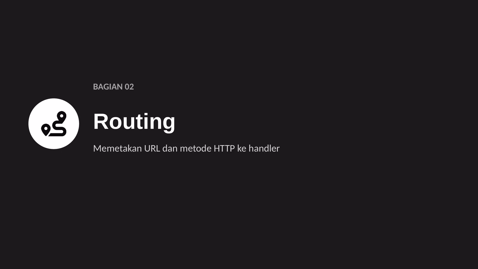 Routing, slide 1 dari 5