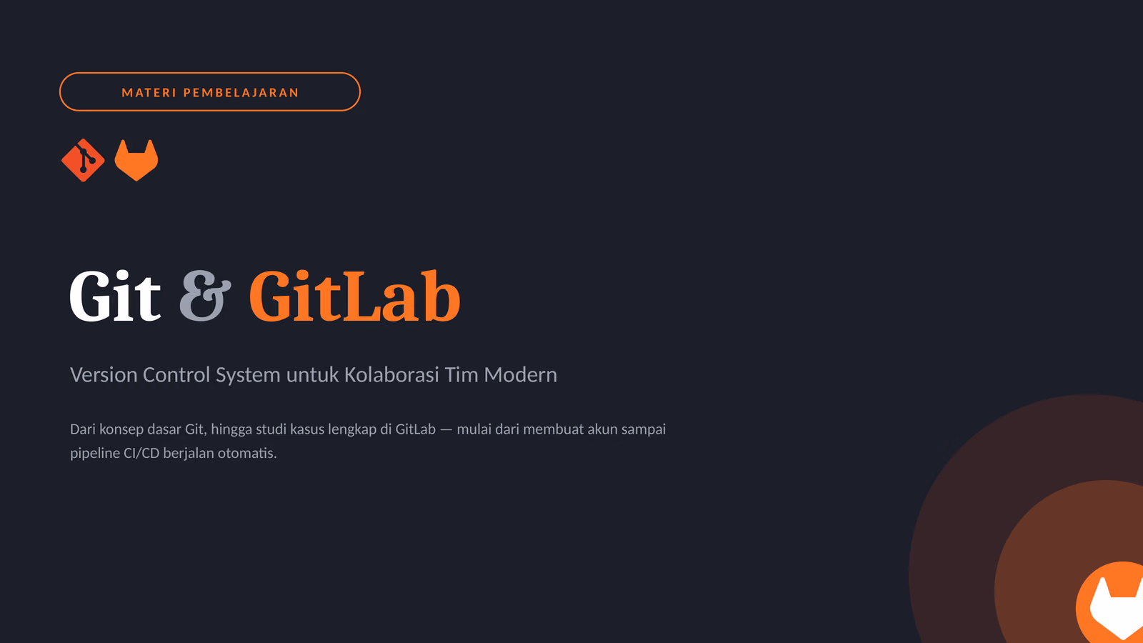 Git & GitLab, slide 1 dari 20