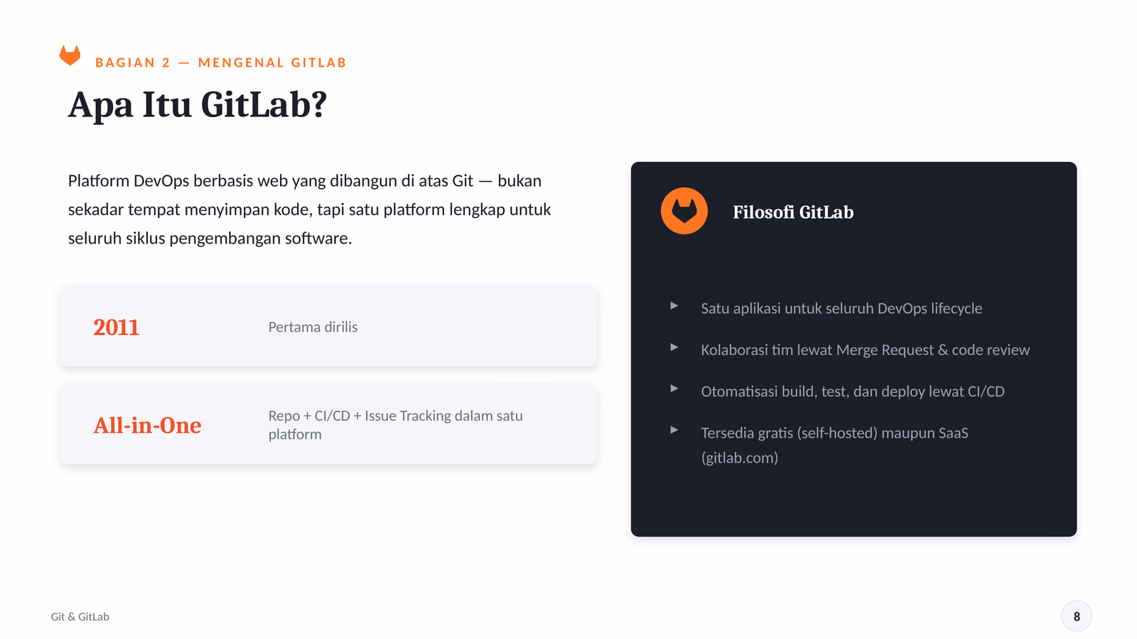 Mengenal GitLab dan Fitur Utamanya, slide 1 dari 3