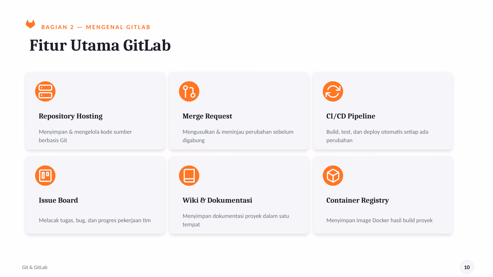 Fitur Utama GitLab