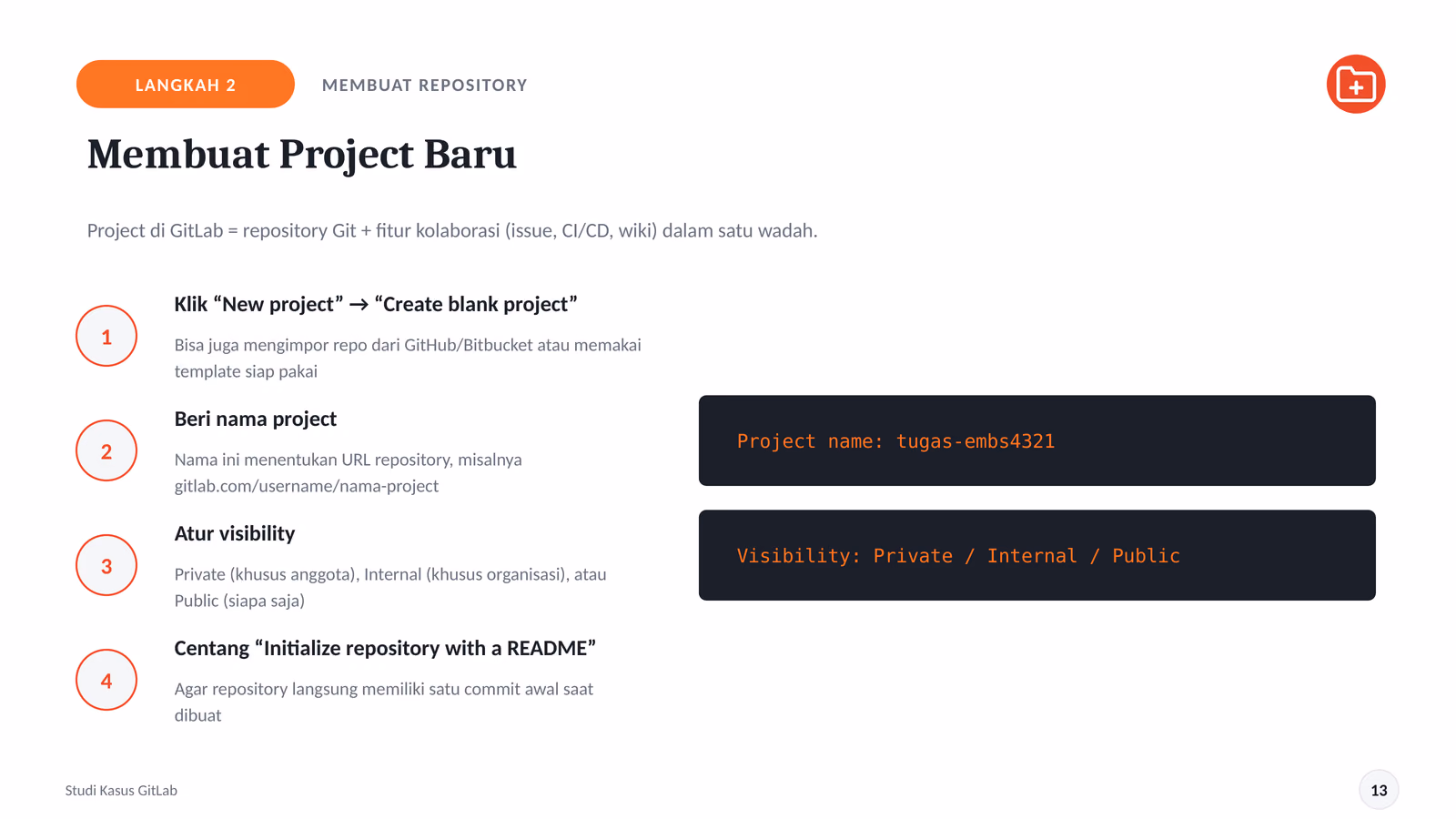 Membuat Project Baru