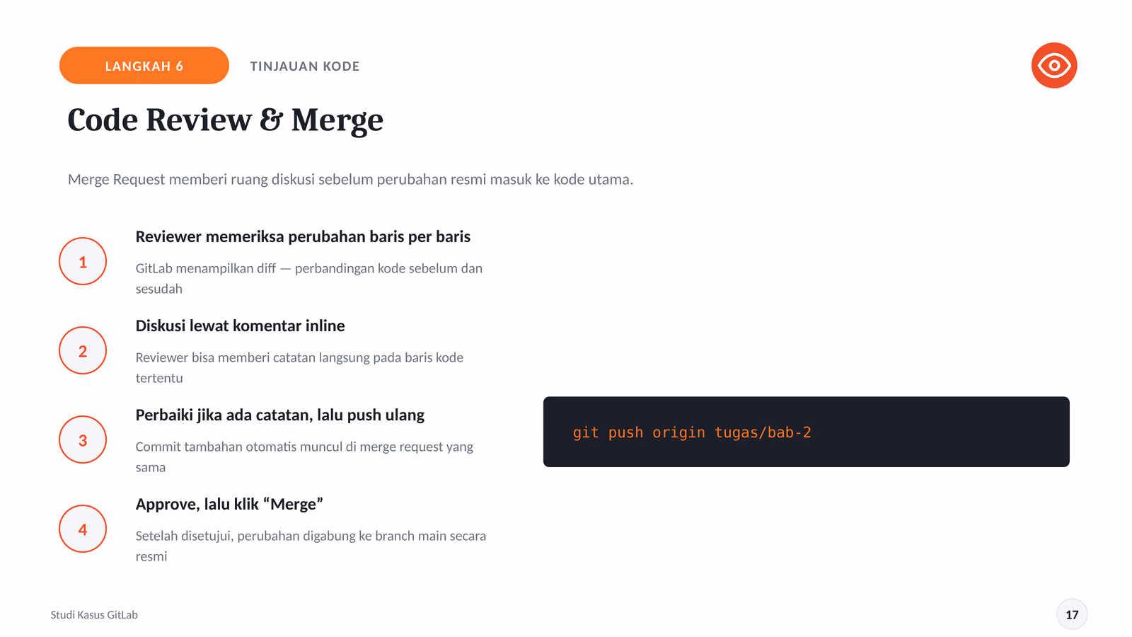 Code Review dan Merge