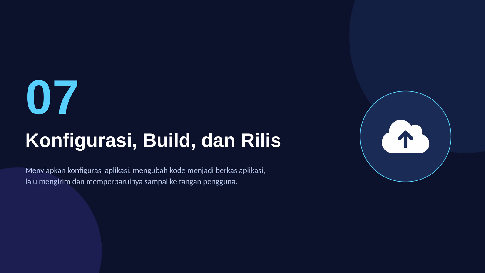 Konfigurasi Berkas, EAS Build, dan Distribusi Aplikasi, slide 1 dari 7