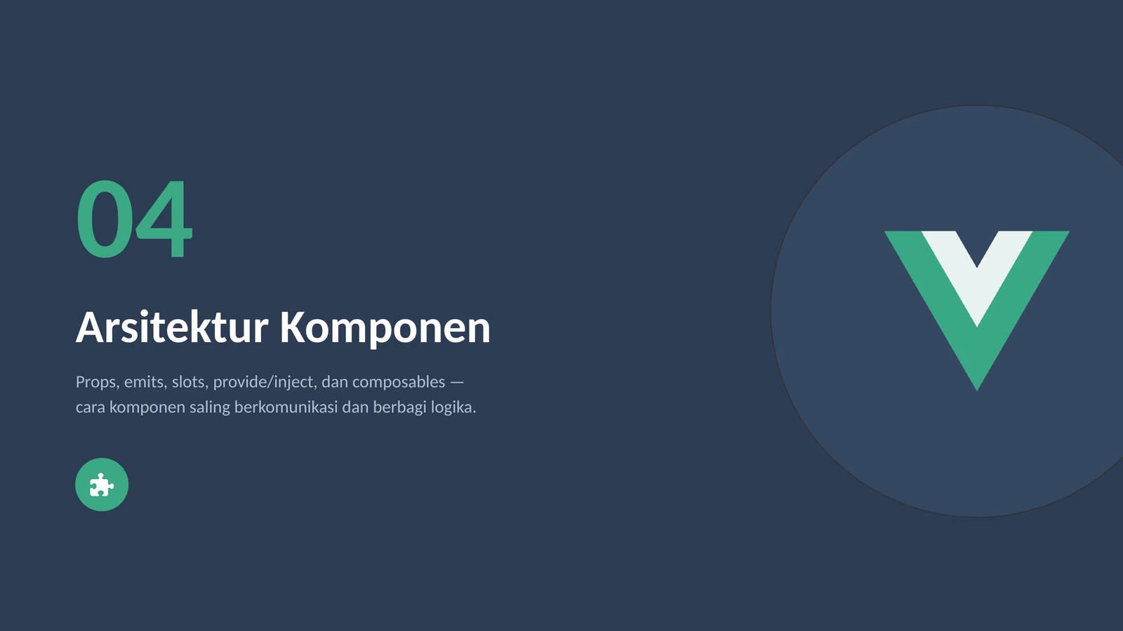 Arsitektur Komponen, slide 1 dari 7